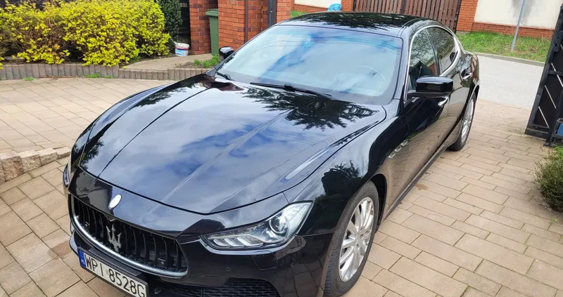 maserati ghibli piaseczno Maserati Ghibli cena 95000 przebieg: 130000, rok produkcji 2014 z Piaseczno